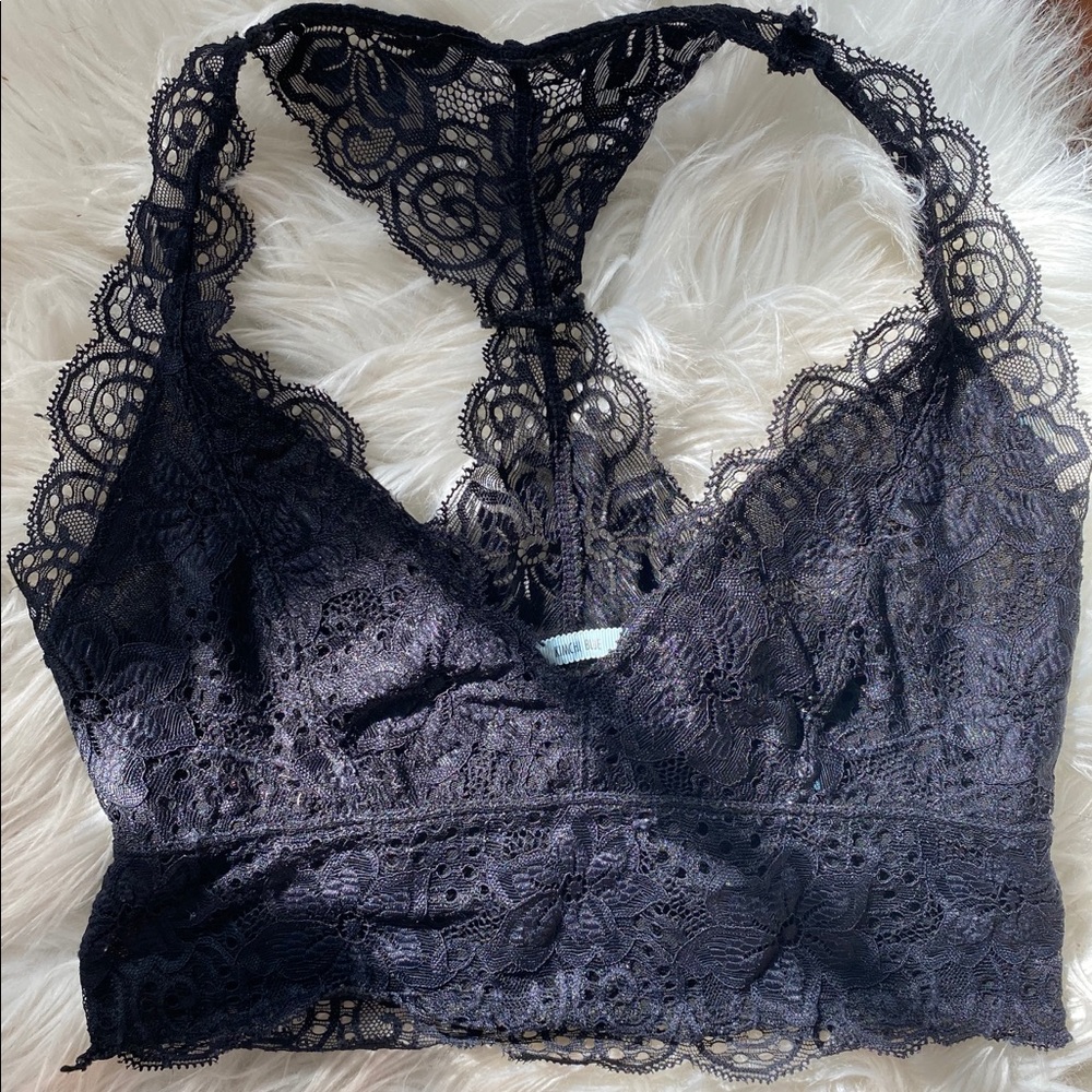 Black bralette